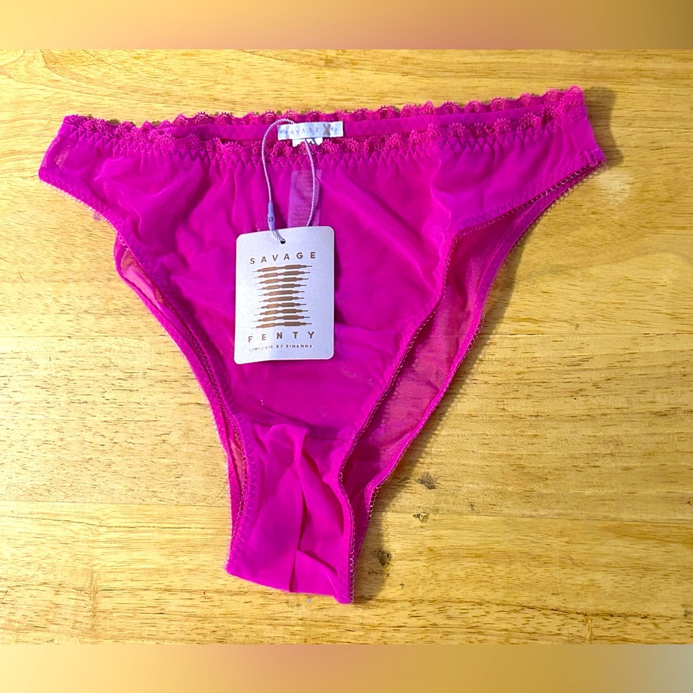 Savage X Fenty Open Crotch Panties NWT